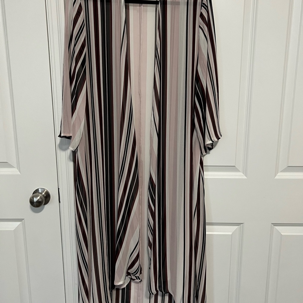 Stripe Kimono